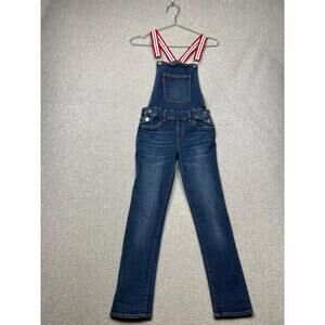 Levi’s Denim Overall Girlfriend Adjustable Shoulder Straps Size 12 Reg Girls
